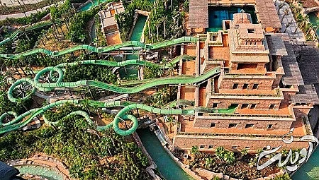 پارک آبی اکواونچر در هتل آتلانتیس آکواریوم لاست چمبرز کجاست, آکواریوم لاست چمبرز دبی, تفریحات آکواریوم لاست چمبرز